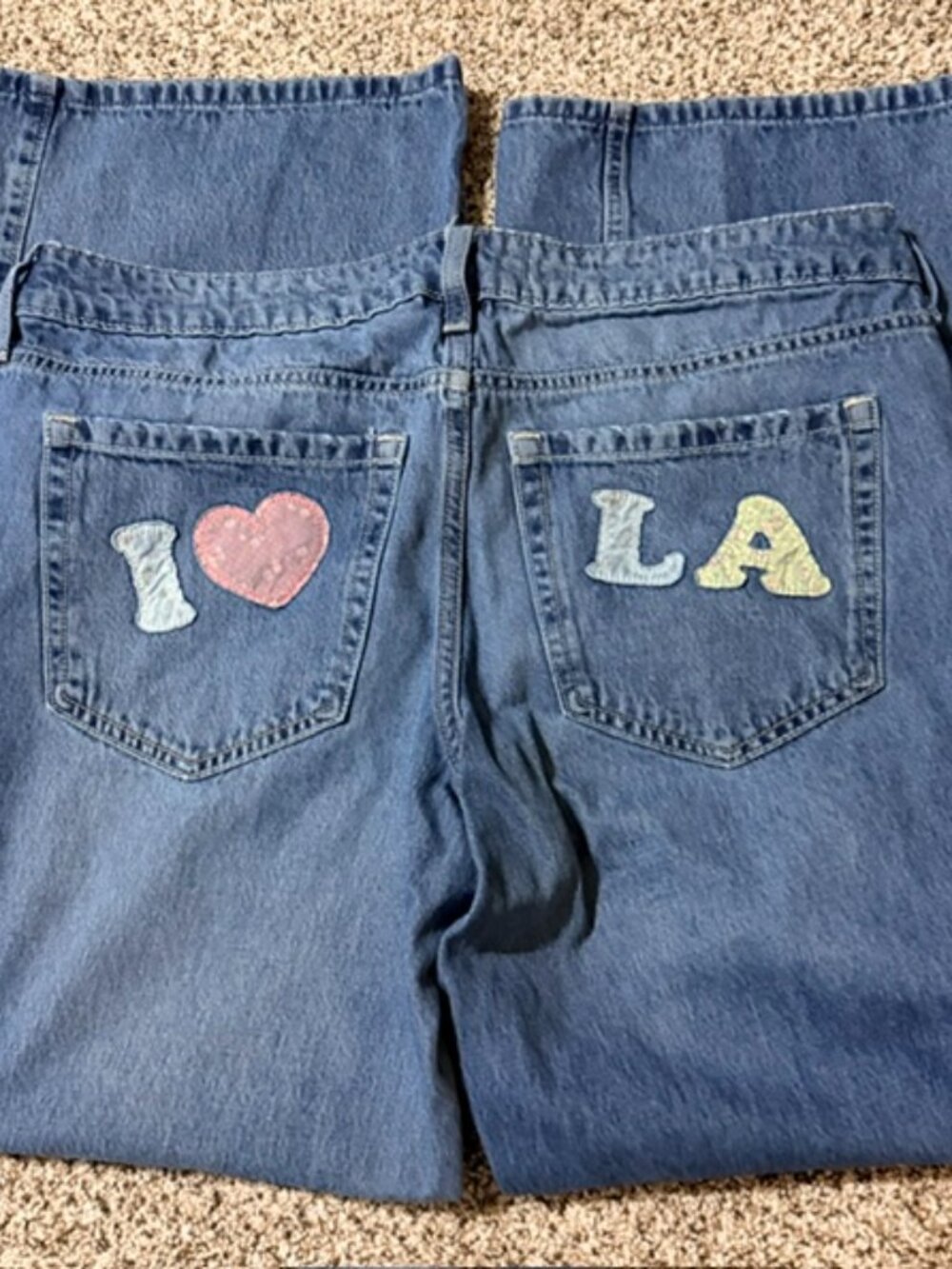 Hollister baggy 90's jeans size 12